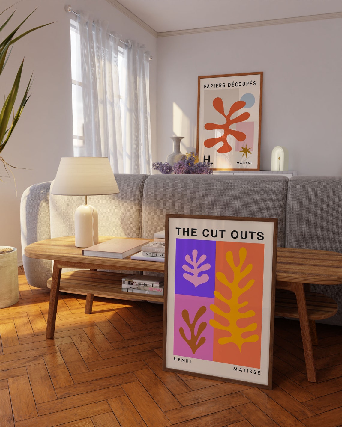 Henri Matisse The Cut Outs Botanical Leaf Exhibition Wall Art - Image 2
