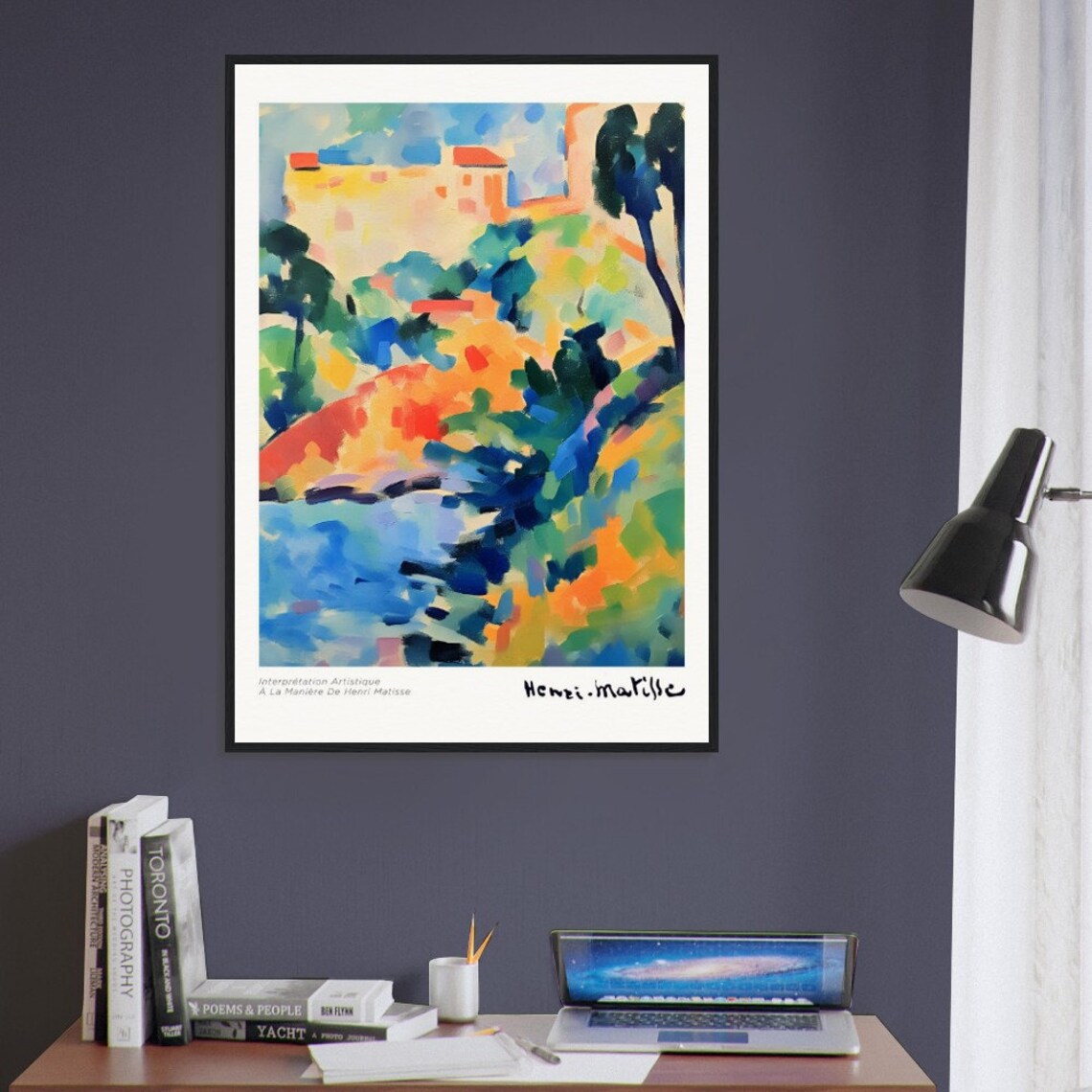 Matisse Landscape, Fauvism Exhibition Poster - Image 2
