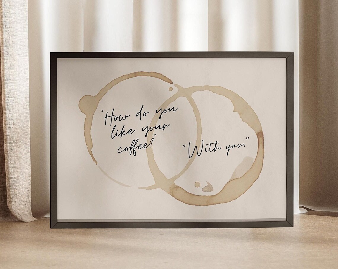 How Do You Like Your Coffee With Caffeine Art Print