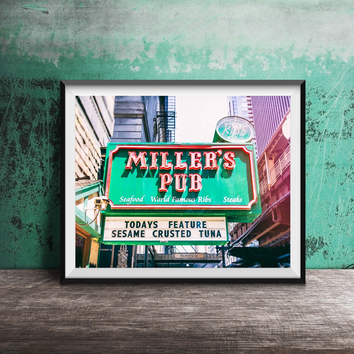 Millers Pub Chicago Downtown Photography Art Print