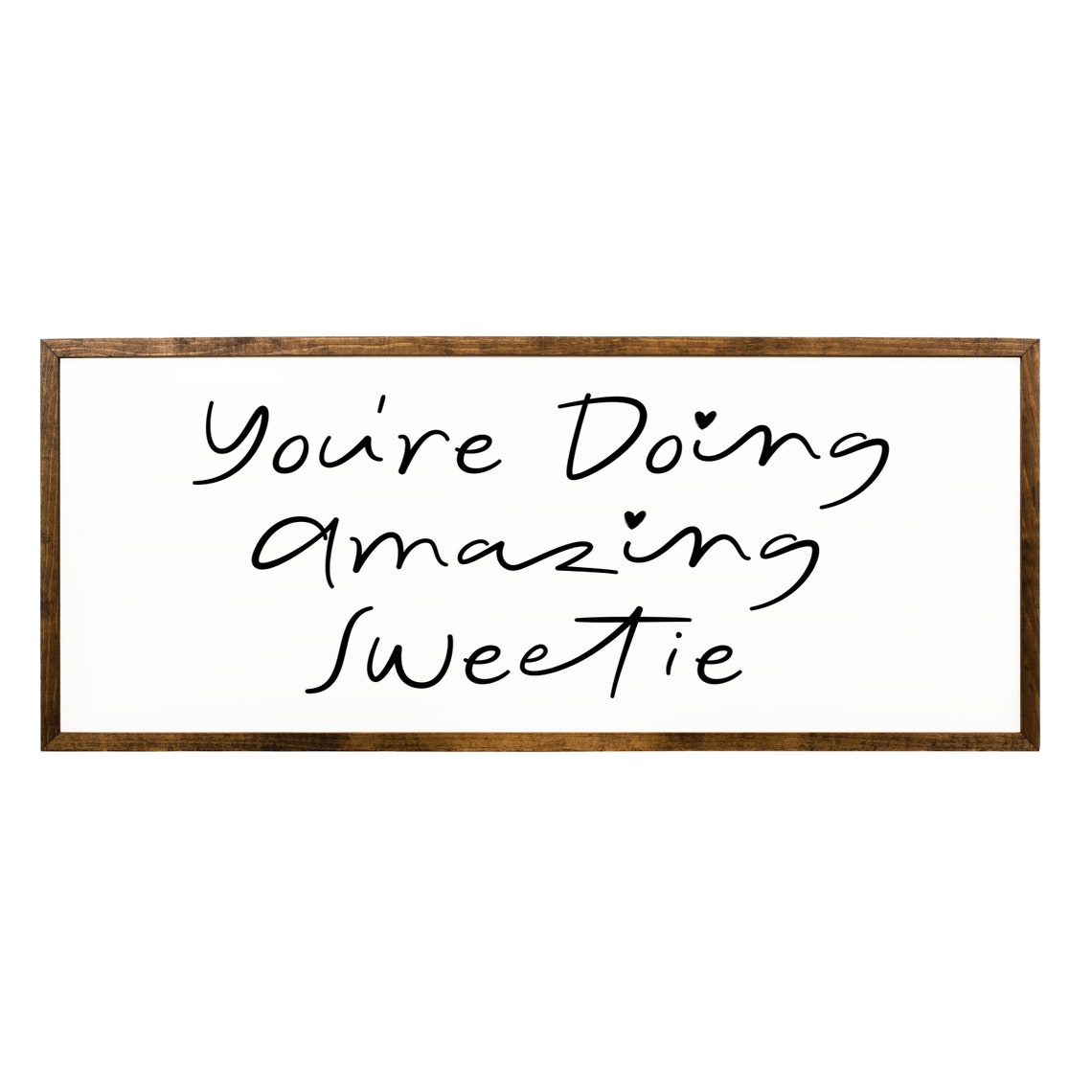 Youre Doing Amazing Sweetie Sign Trendy Wall Art Preppy Aesthetic Signs Girly Room Decor Wall Art Retro Sign Trendy Girls Room Wall Decor - Image 2