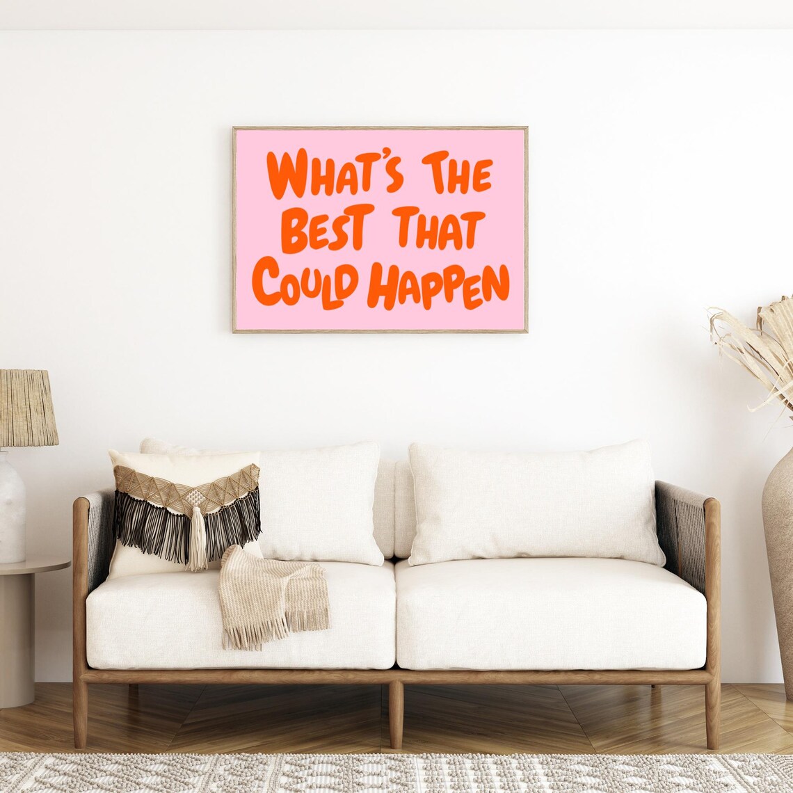Whats The Best That Could Happen Aesthetic Poster - Image 3