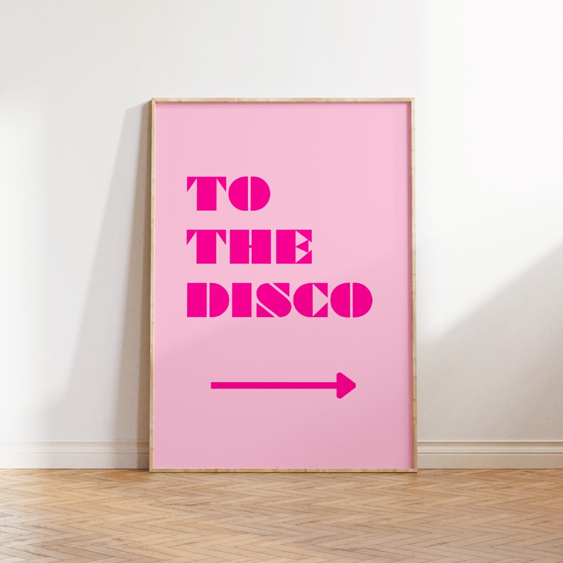 To The Disco Print, Retro Funky Bar Cart Decor - Image 4