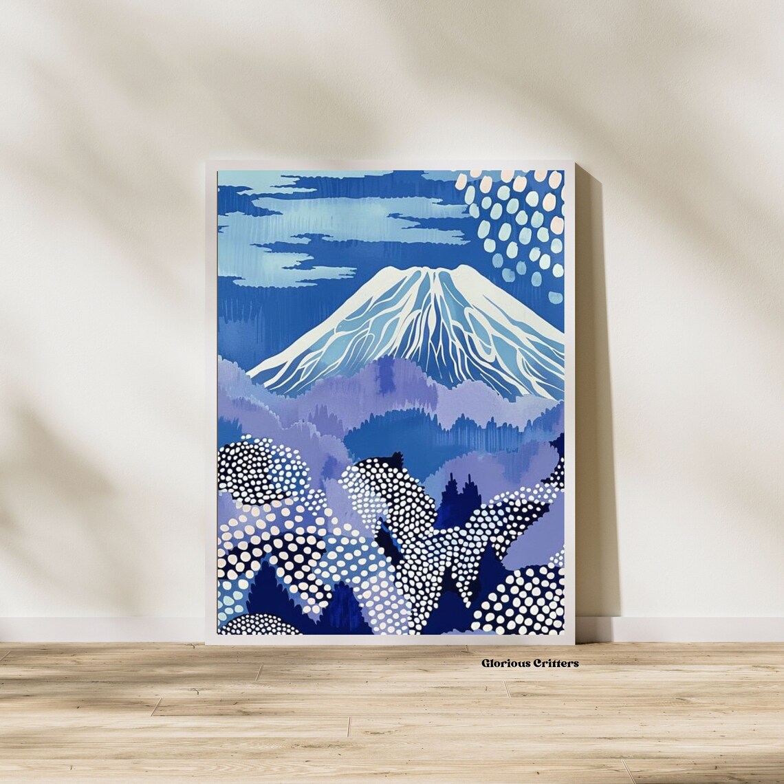 Japandi Abstract Wall Art Poster, Gallery Style - Image 4