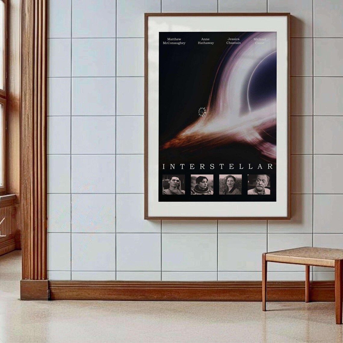 Interstellar Movie Poster Art Print, Christopher Nolan - Image 3