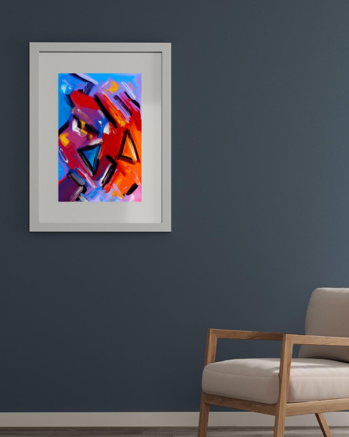 Vibrant Colors Wall Art Print, Home Decor - Image 2