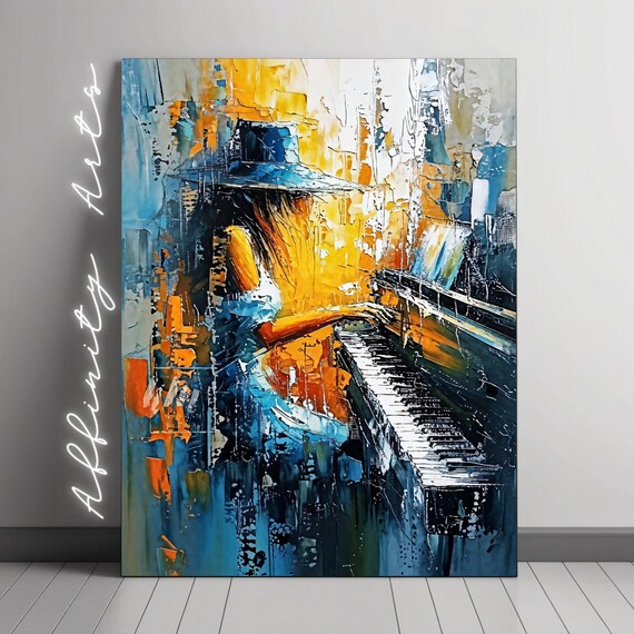 Melody Colors Modern Travel Poster