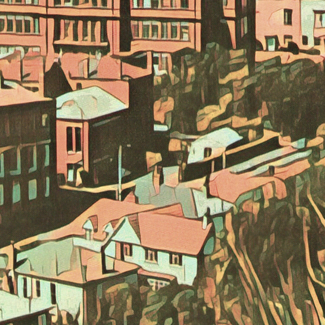 Wellington Poster Victoria University By Alecse Limited Edition New Zealand Travel Poster Wellington Gallery Wall Print Of New Zealand - Image 4