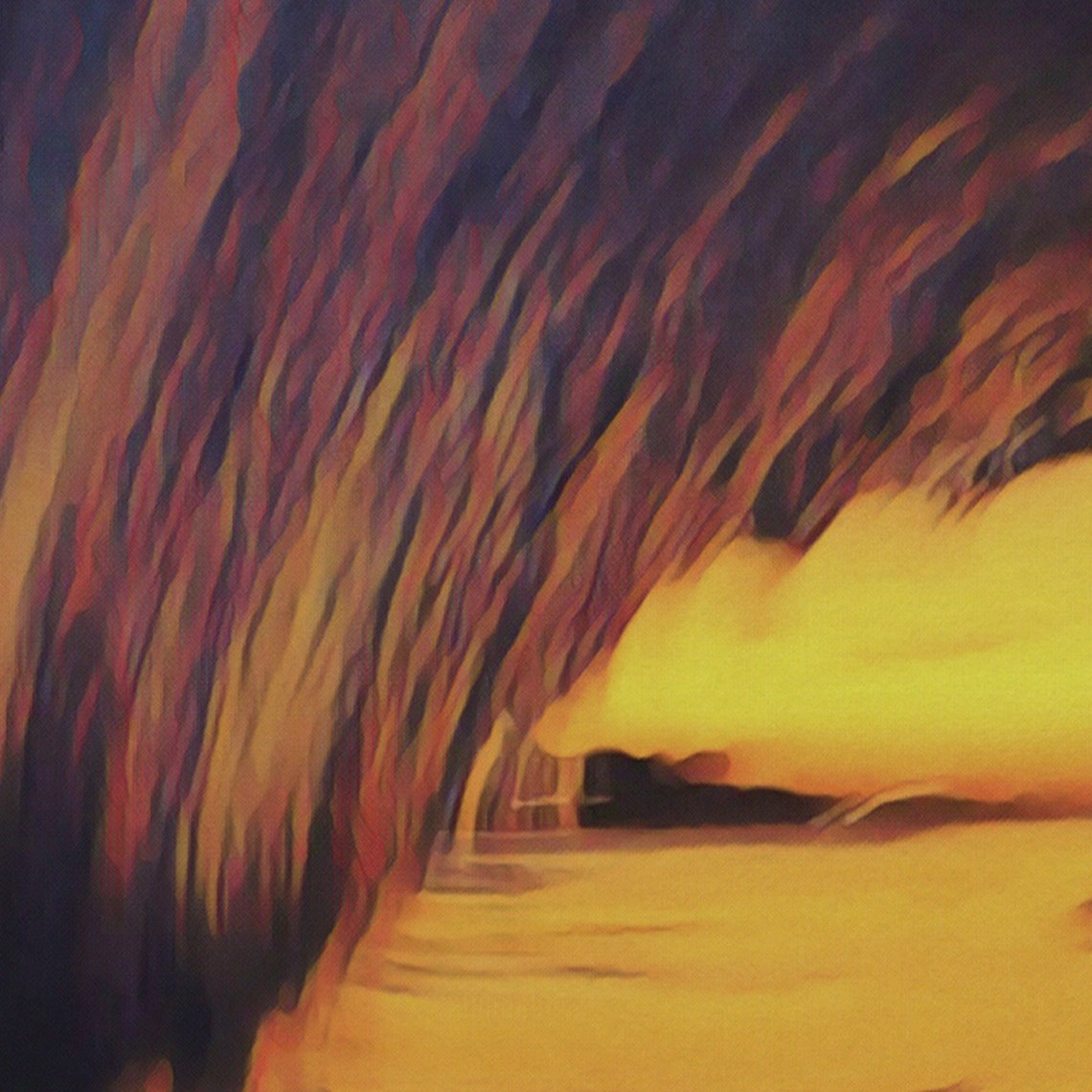 Canggu Bali Surf Wave Golden Barrel Sunset Indonesia Retro Surf Poster - Image 4