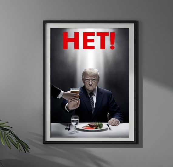 Rivet D Trump Political Legend Celebrity Wall Art Exclusive Decor Unique Design