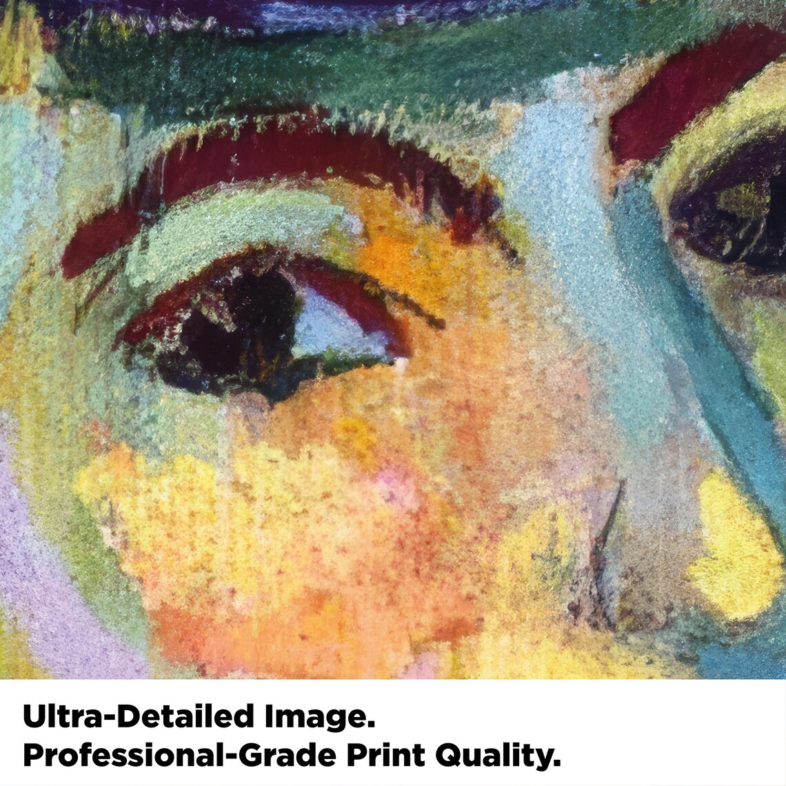 Henri Matisse Woman with a Hat 1905 Fauvist Poster Reproduction - Image 4