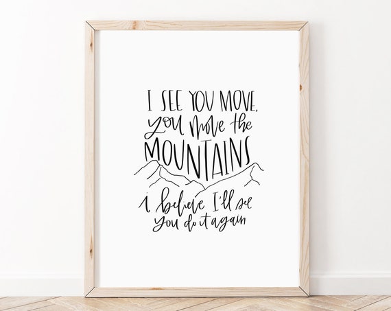 Christian Bible Verse Do It Again Lyrics Art Print