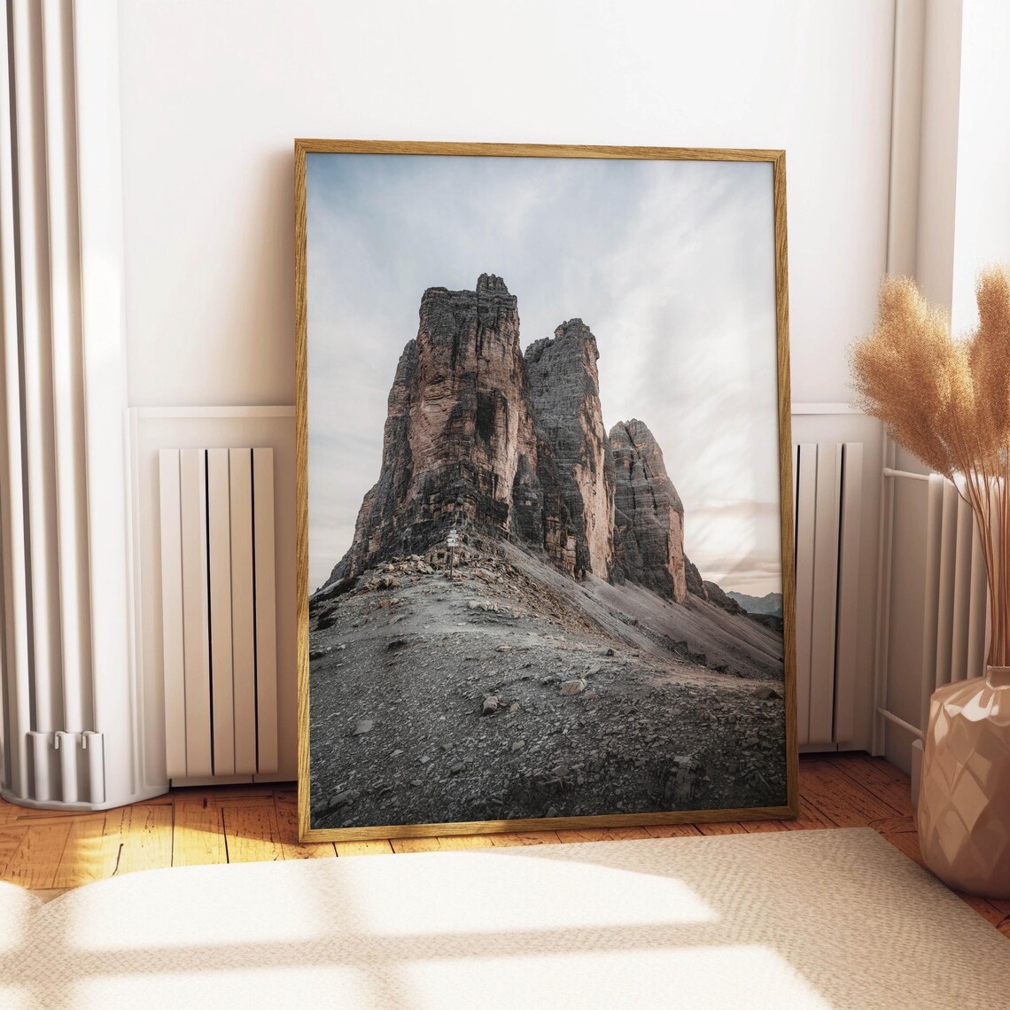 Tre Cime Di Lavaredo Towering Dolomites Italy Mountain Peaks Poster - Image 4