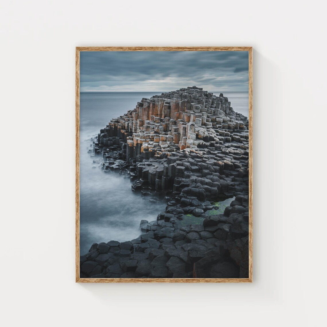 Giant's Causeway, Co Antrim Coastal Art Print