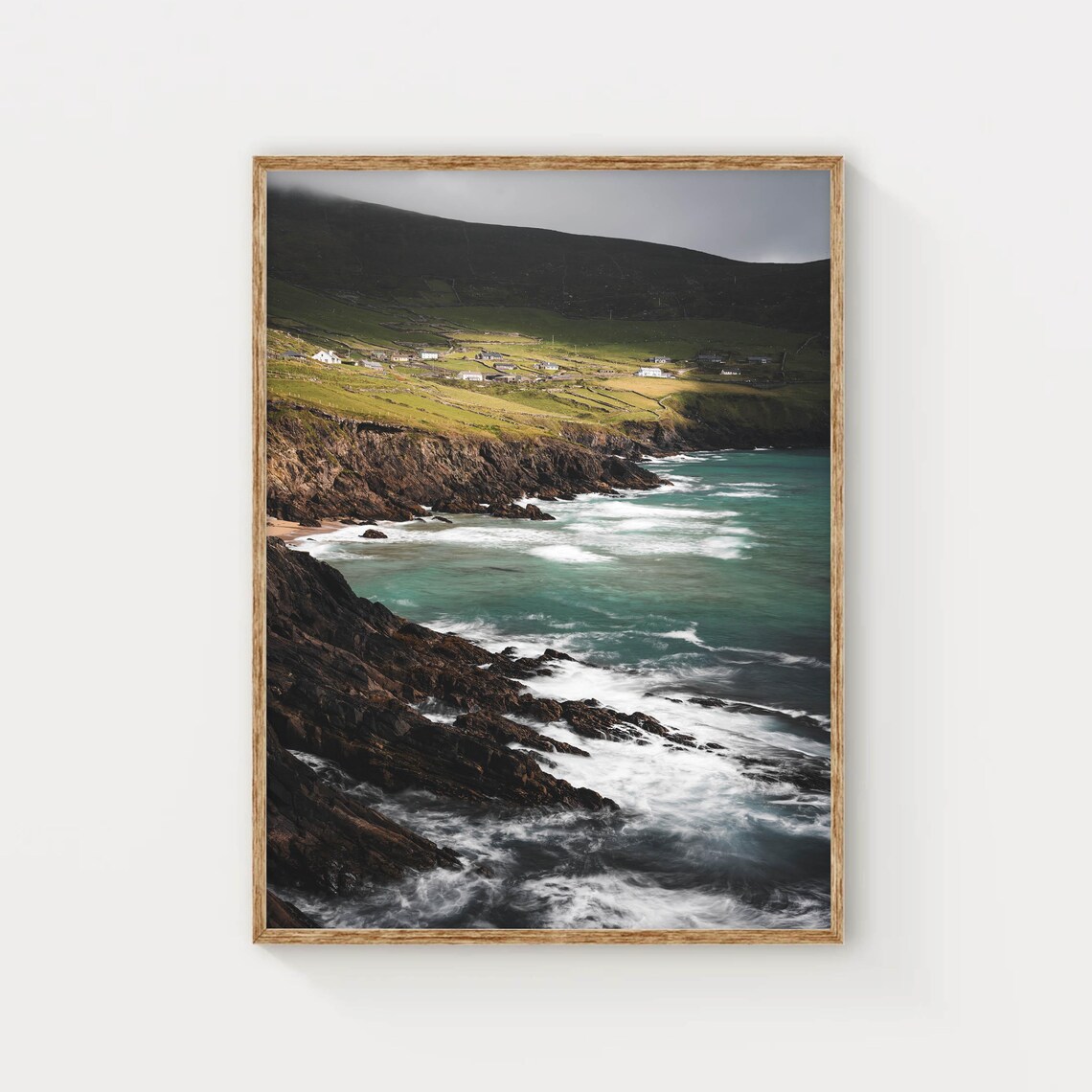 Coumeenoole Beach Dingle Kerry Ireland Travel Poster