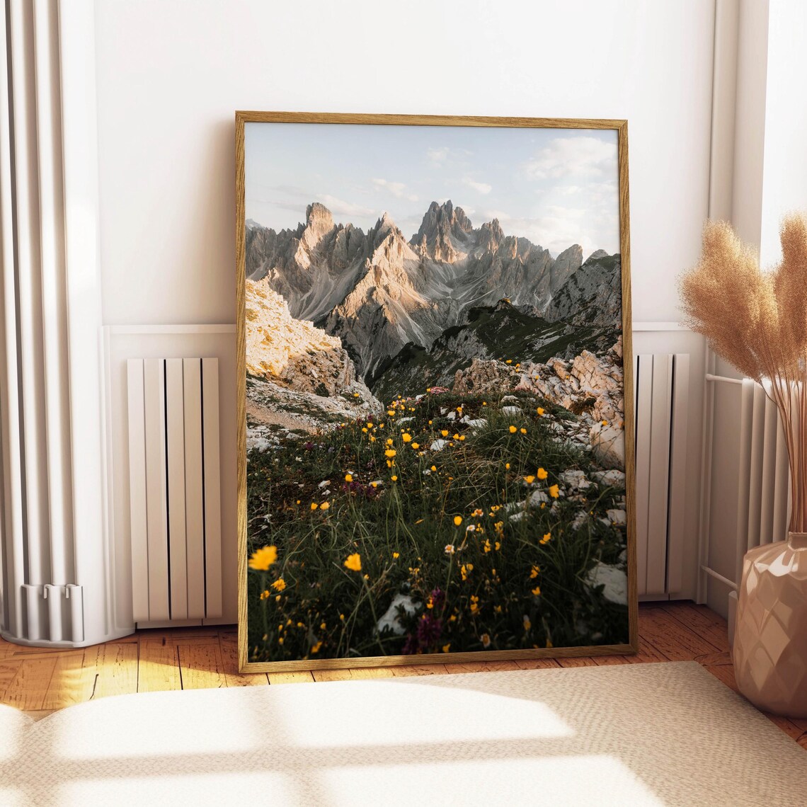 Cadini Di Misurina Dolomites Italy Mountain Travel Poster - Image 4