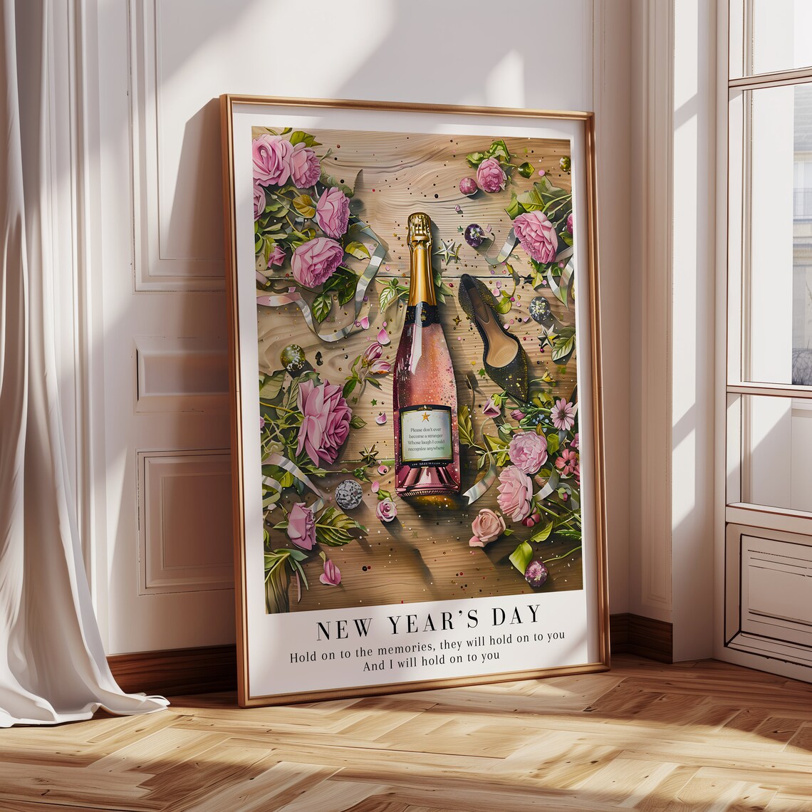 New Years Day Reputation Album Art Print