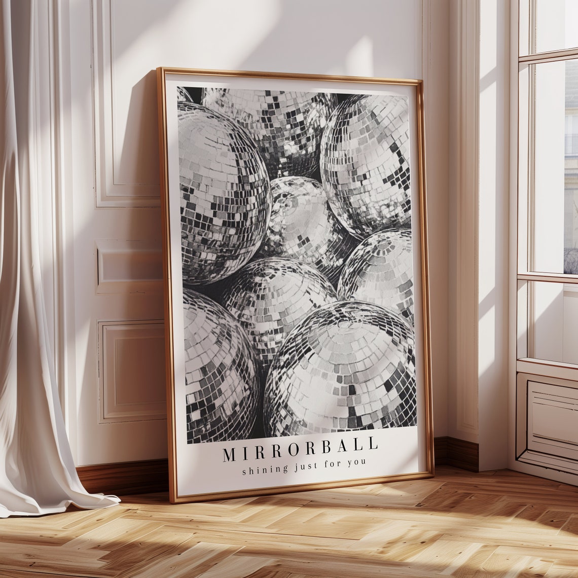Taylor Swift Mirrorball Shining Just For You Disco Balls Poster