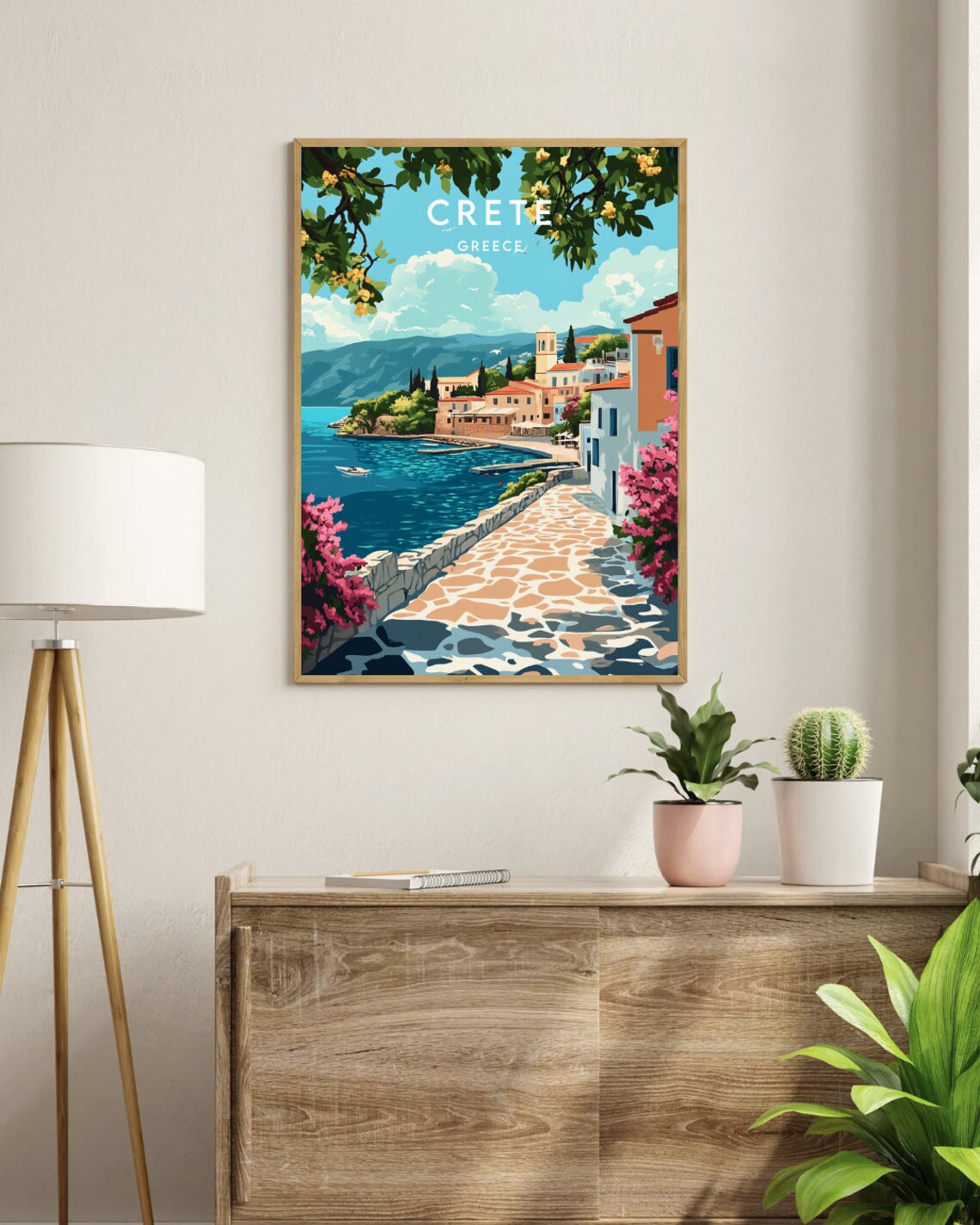 Crete Travel Poster, Greece Europe Wall Art - Image 3