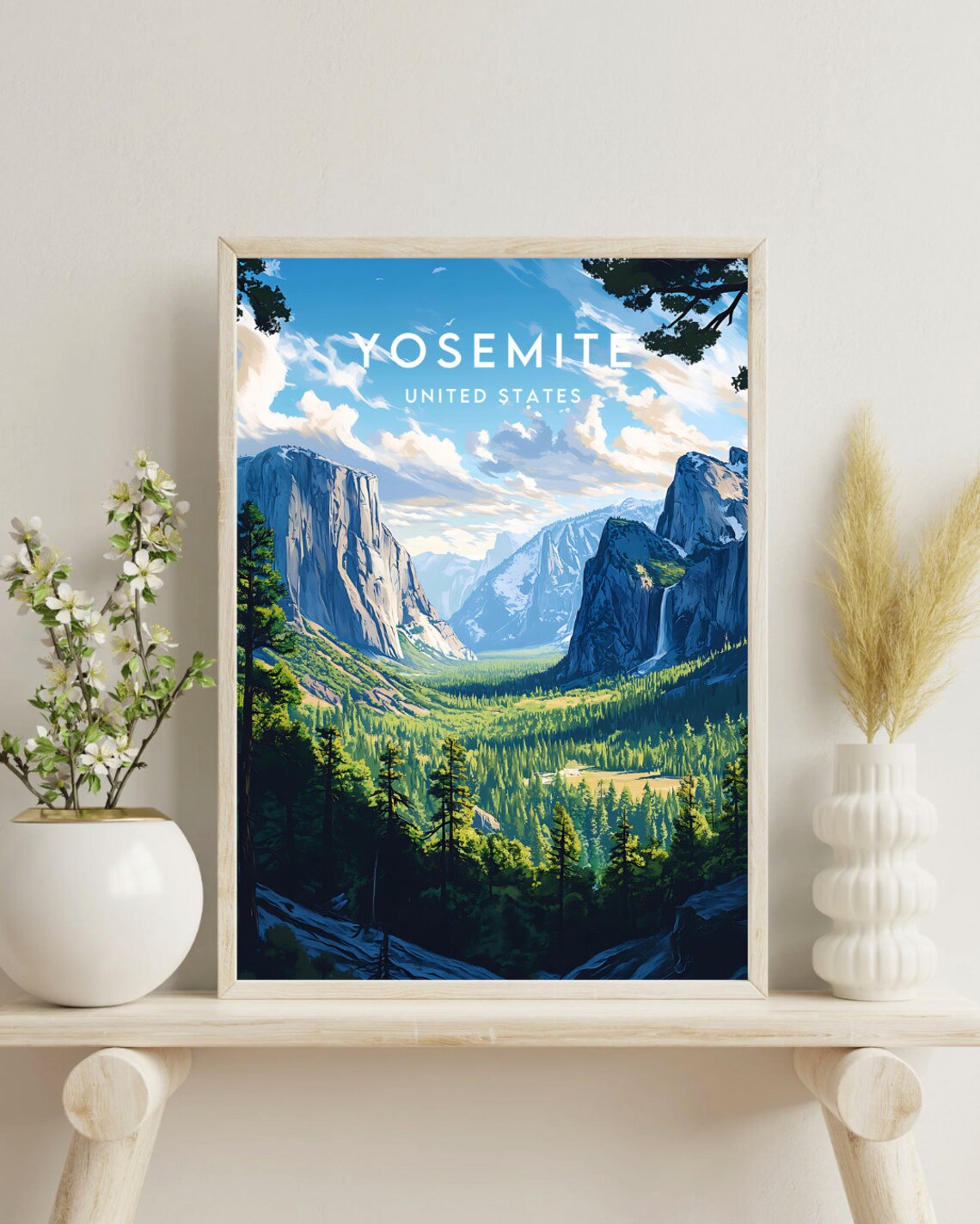 Yosemite Travel Wall Art Print - Image 4