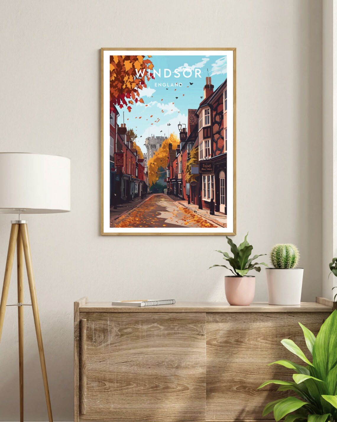 Windsor Travel Poster, England Castle Print - Image 3
