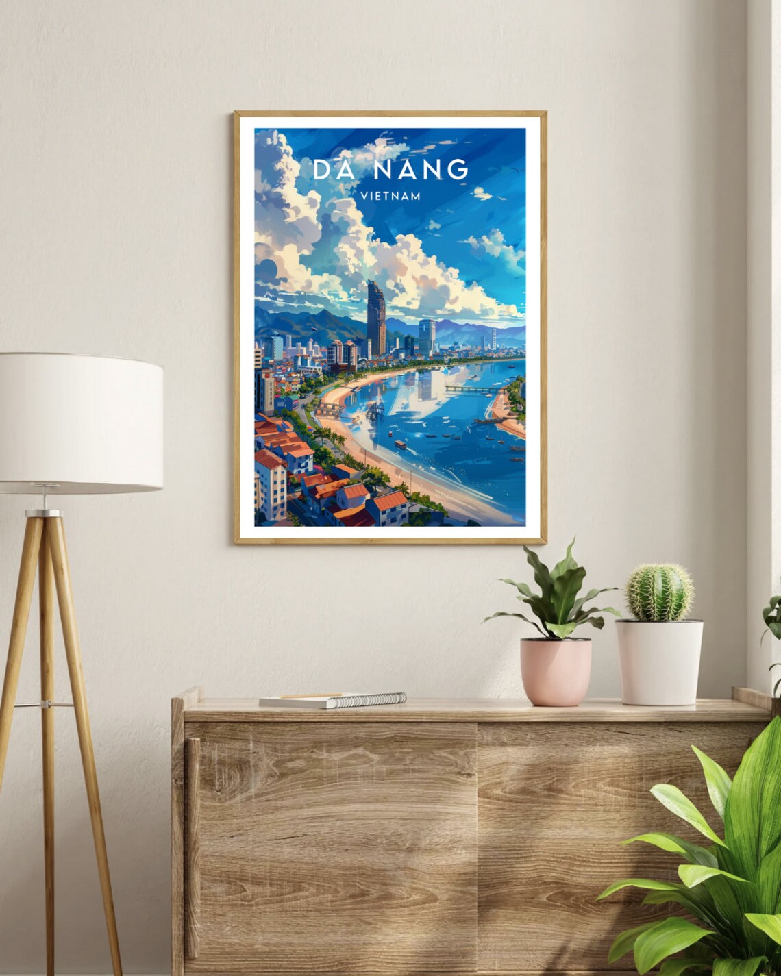 Da Nang Travel Poster, Vietnam Wall Art Print - Image 3