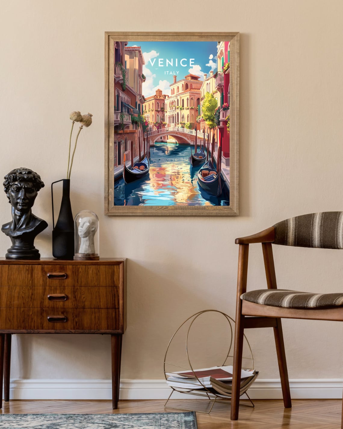 Venice Travel Poster, Italy Europe Wall Art - Image 2