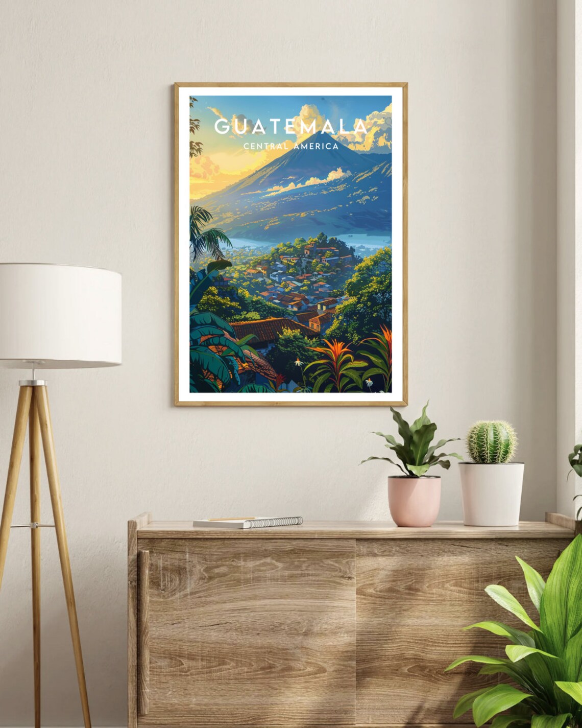 Guatemala Travel Poster, Central America Wall Art - Image 3