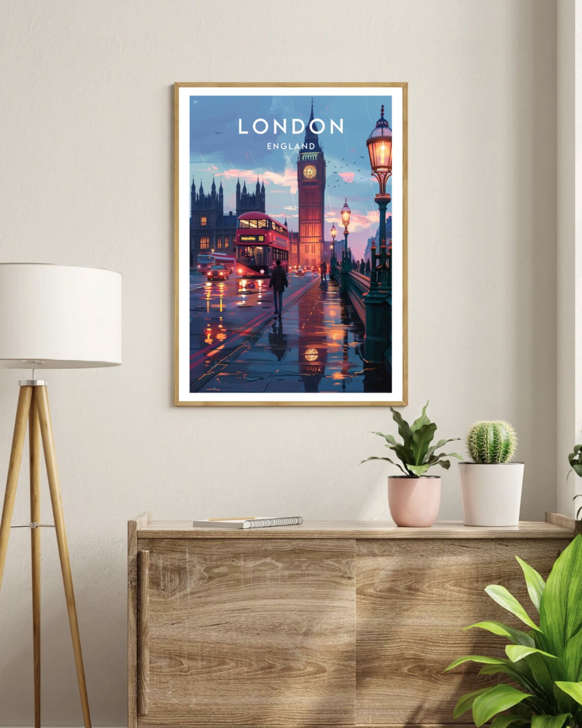 London Big Ben Travel Wall Art Print - Image 3