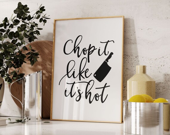 Funny Kitchen Sign Kitchen Art Print Print Printable Kitchen Wall Art Typography Quote Poster Kitchen Wall Decor Gift For Chef