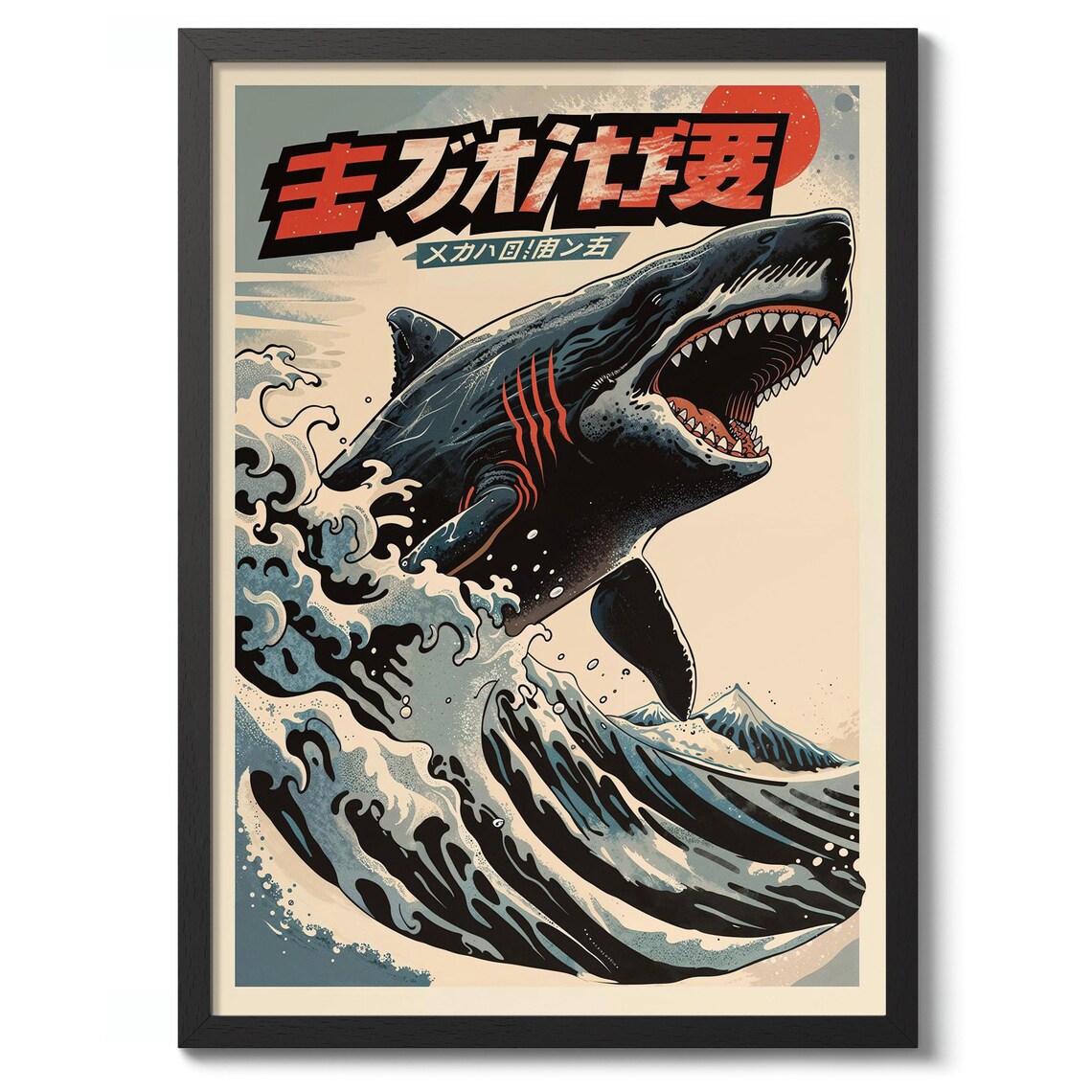 The Great Orca - Cartoon Anime Illustration