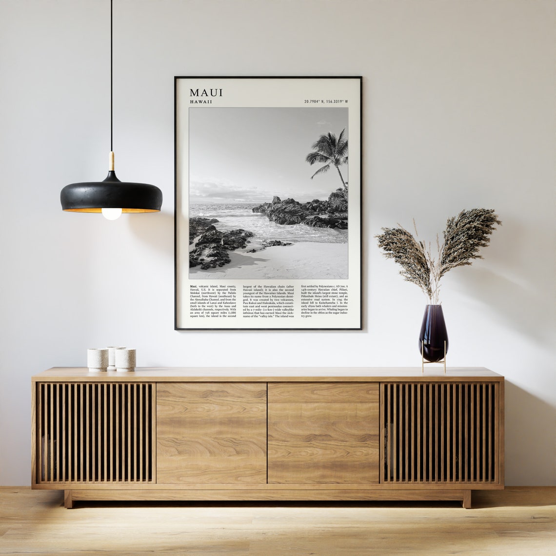 Maui Travel Poster Maui Travel Print Hawaii Travel Poster Vintage Travel Art Black And White Travel Print Travel Gift A1a2a3a4 - Image 3