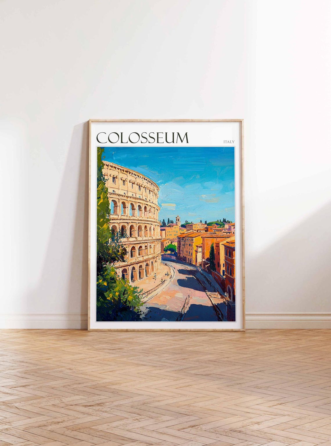 Colosseum Poster Colosseum Travel Print Italy Wall Art Italian Travel Print Italian Decor Italian Gift Colosseum Wall Art - Image 3