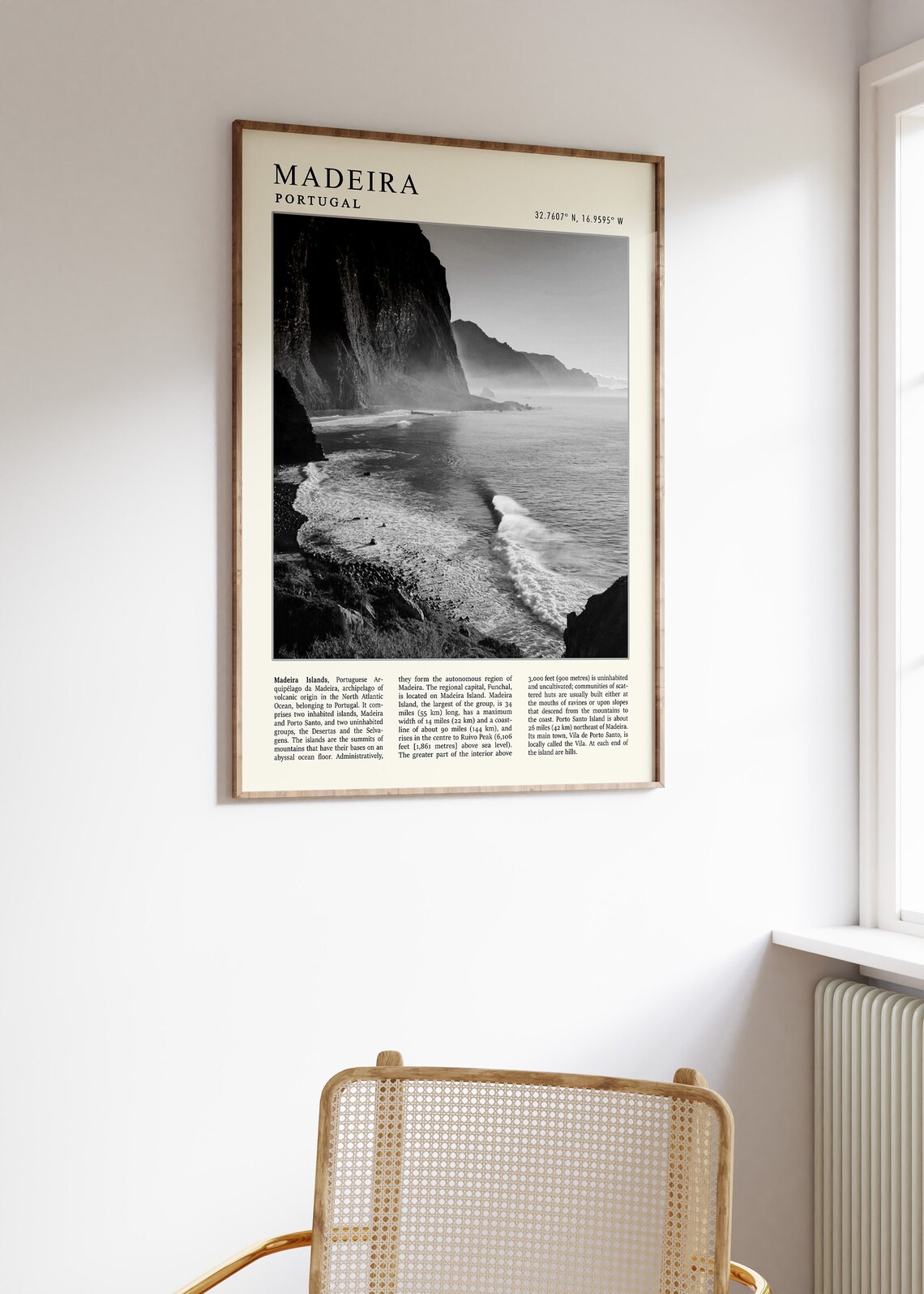 Madeira Vintage Travel Poster, Portugal Art Print - Image 2