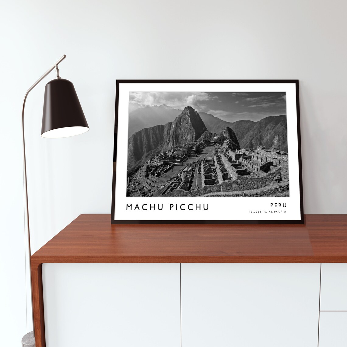 Machu Picchu Travel Print Machu Picchu Travel Poster Peru Travel Print Peru Travel Art Travel Poster Black And White Gift A1a2a3a4 - Image 3