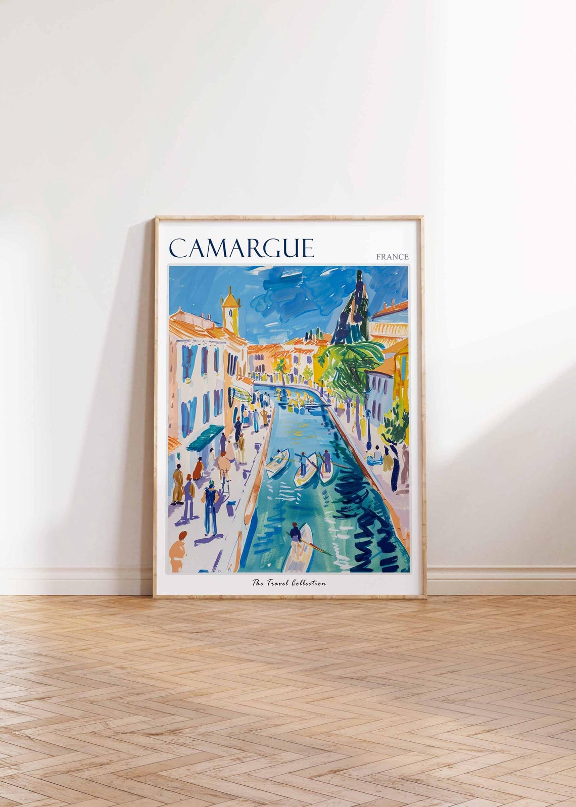 Camargue Poster France Travel Print French Decor Europe Travel Poster European Wall Art Camargue Gift Camargue Travel Poster - Image 2