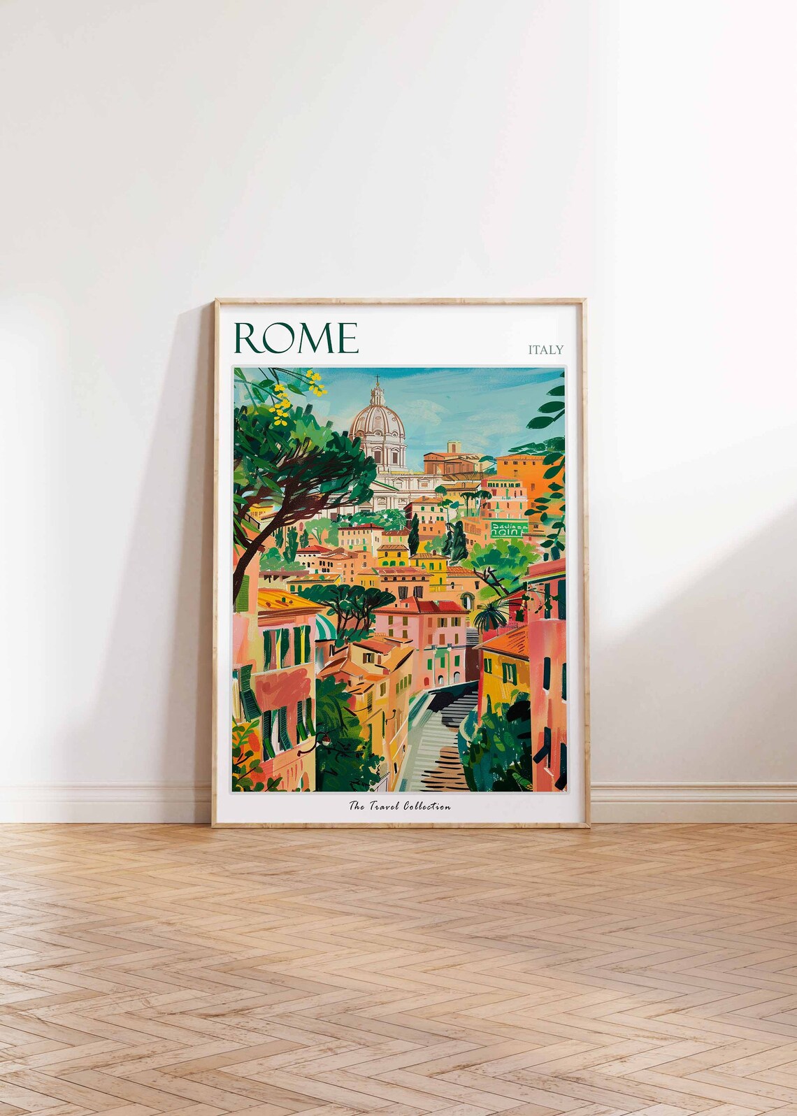 Rome Travel Poster, Italian Decor Art Print - Image 2