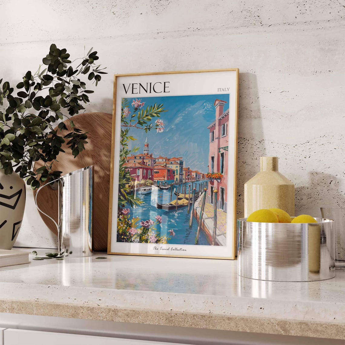Venice Poster Italian Travel Print Venice Travel Art Venice Wall Art Italian Travel Venice Home Decor Venice Travel Gift - Image 3