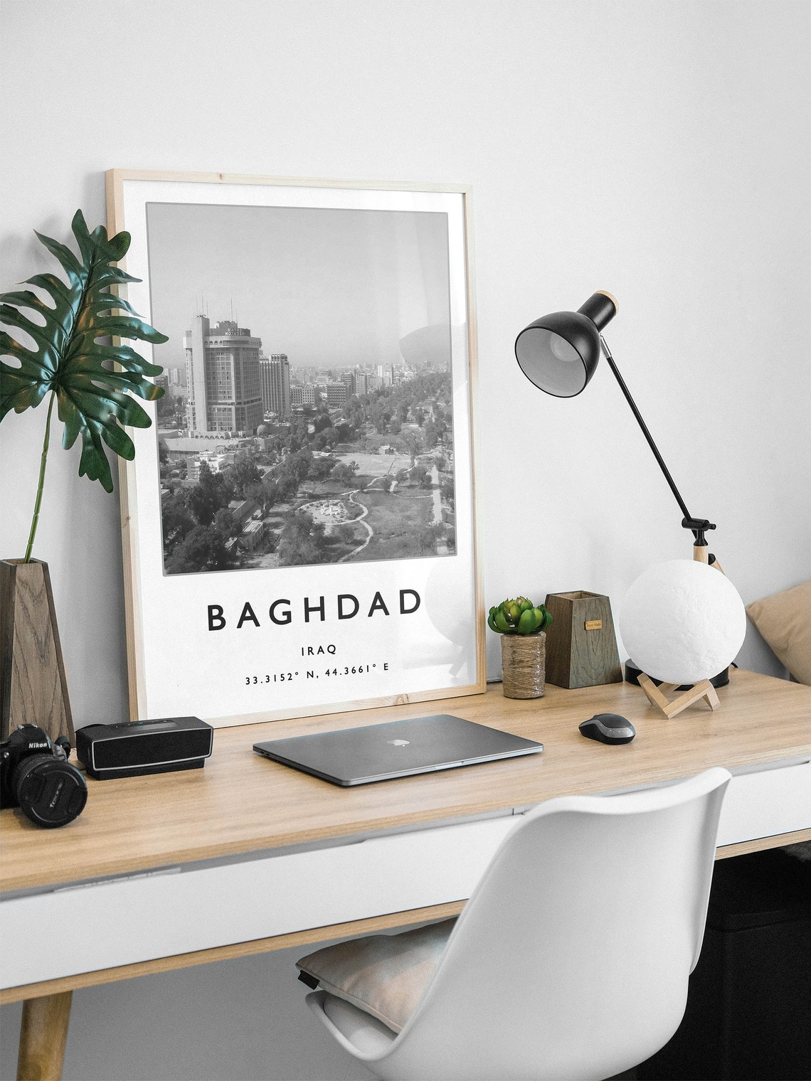 Baghdad Travel Print Baghdad Travel Poster Iraq Travel Print Middle East Travel Art Travel Poster Black And White Travel A1a2a3a3 - Image 2