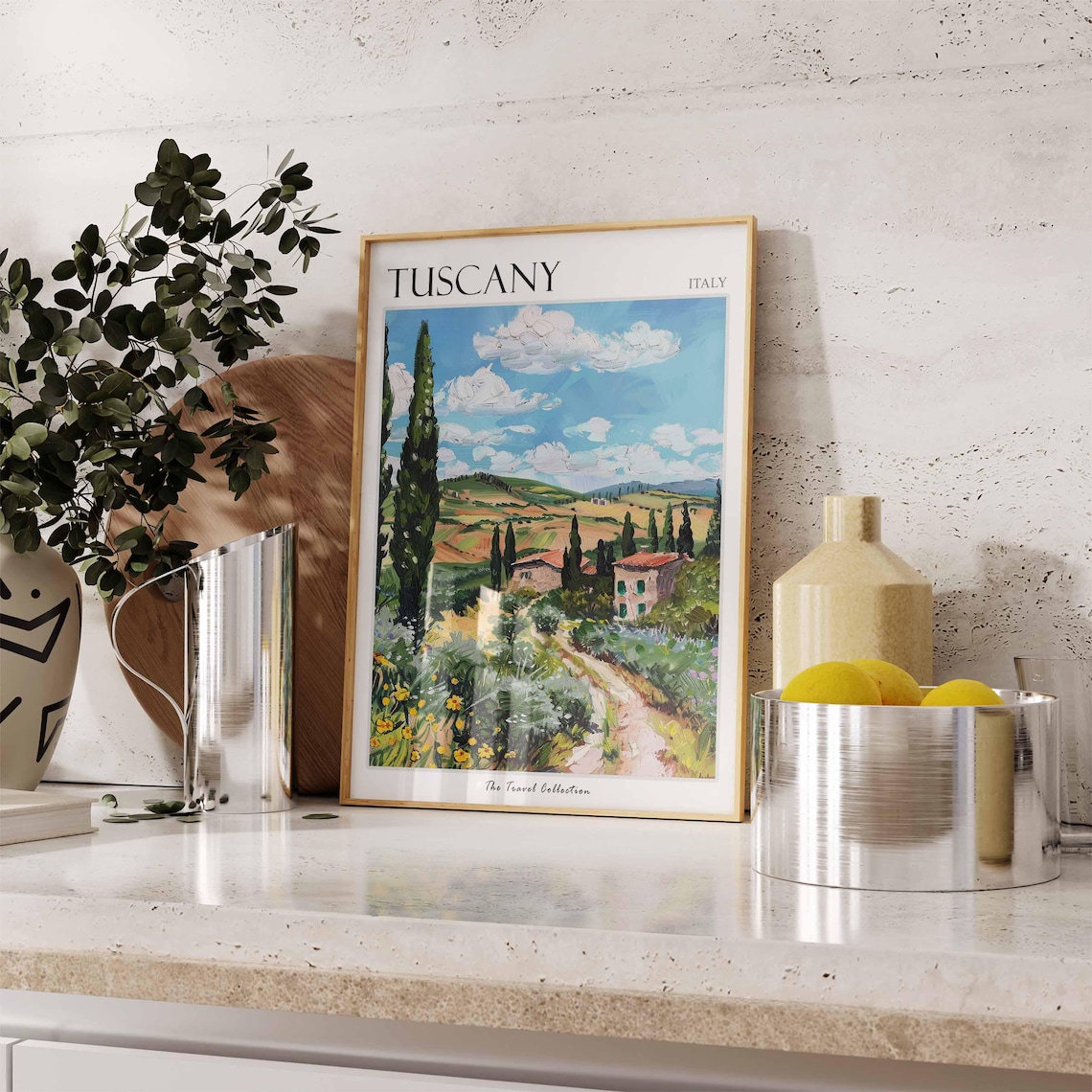 Tuscany Travel Print, Italian Travel Poster - Image 3