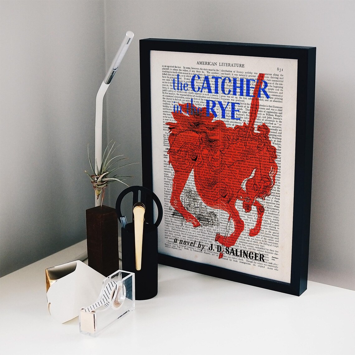 The Catcher in the Rye, J.D. Salinger Art Print - Image 2