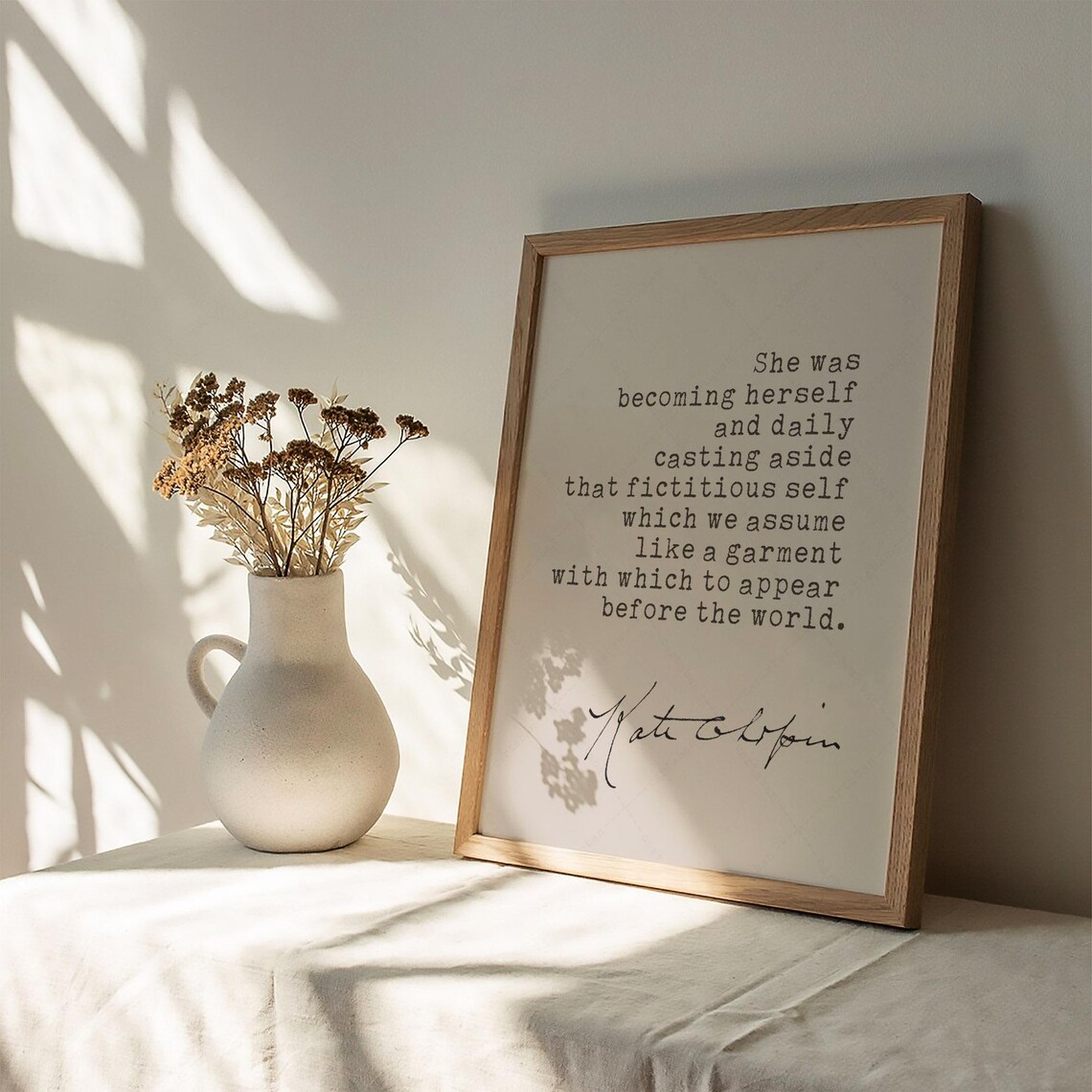 Kate Chopin Quote Art Print, The Awakening Quote - Image 2