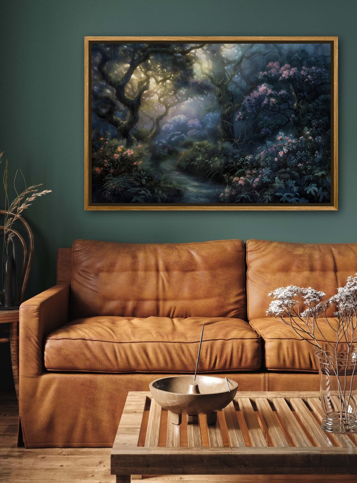 Mystical Path In The Woods, Gothic Forest Art Print - Image 5