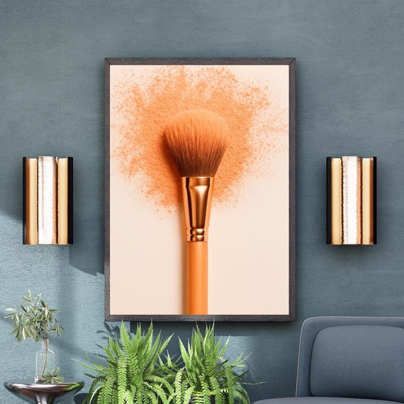 Fashion Print Professional Beauty Salon Poster Luxury Studio Decor Makeup Wall Art Artist Industry Artmakeup