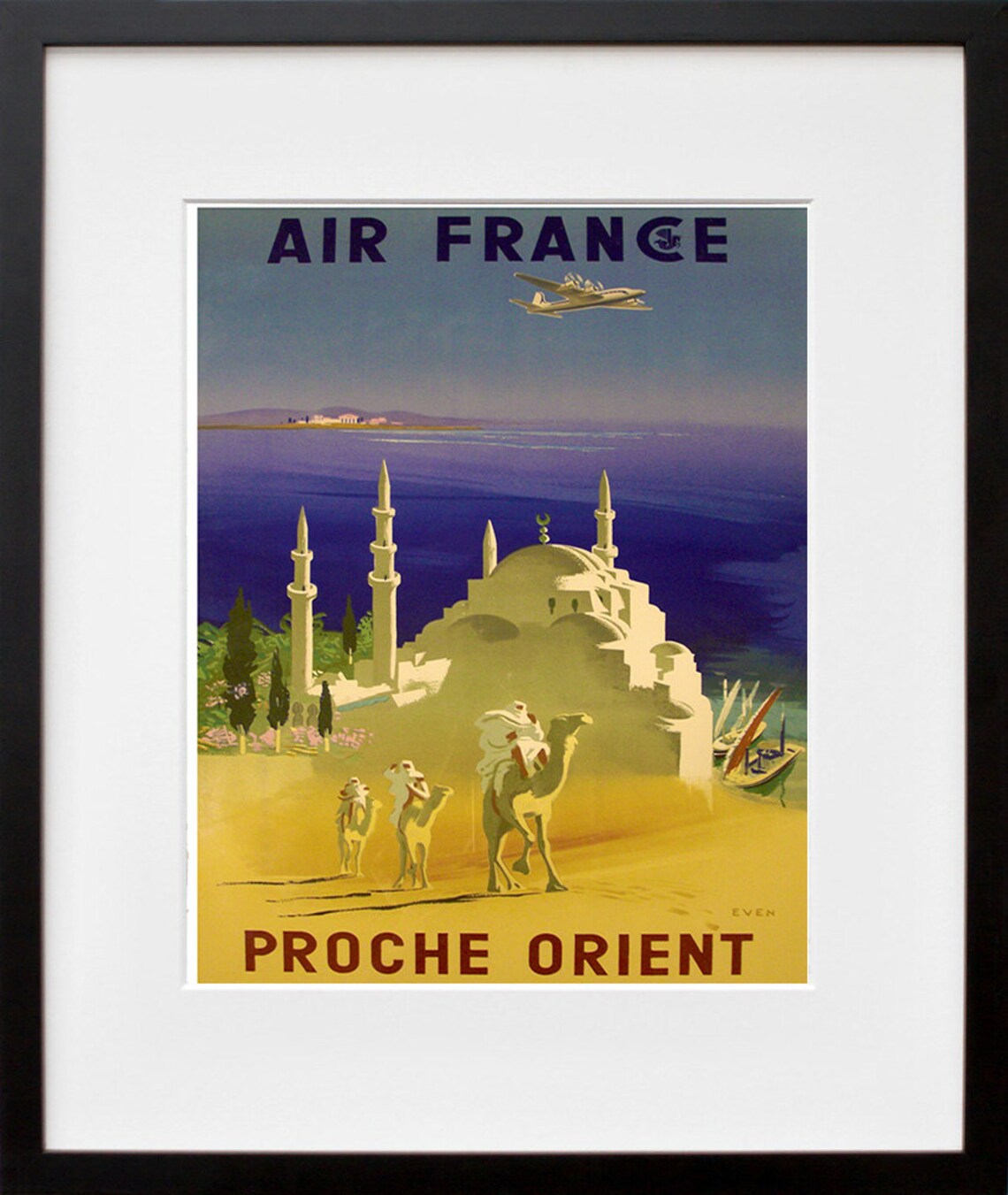 Middle Eastern Travel Art Print, Home Decor Poster - Image 2