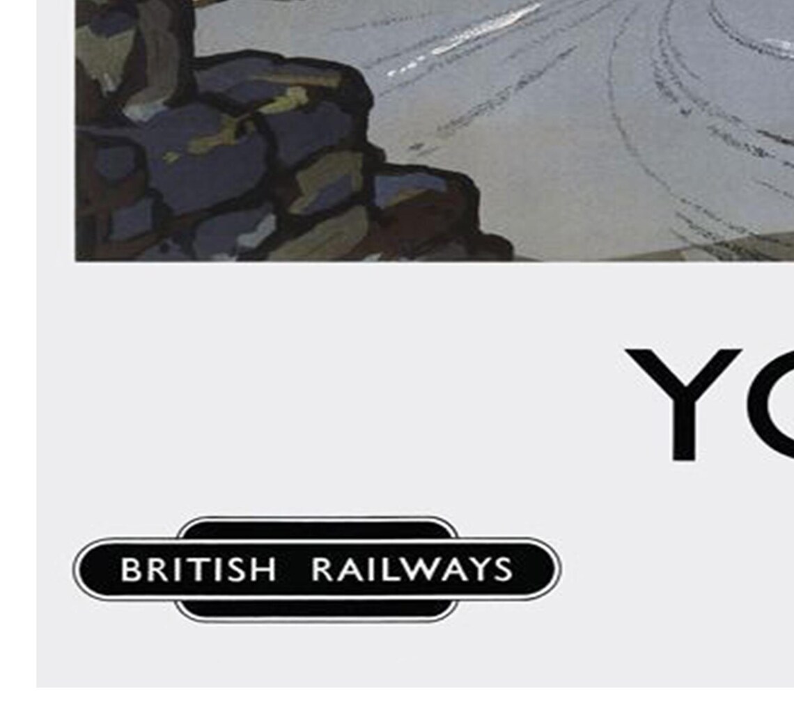 York England Vintage Travel Poster, Art Print - Image 2