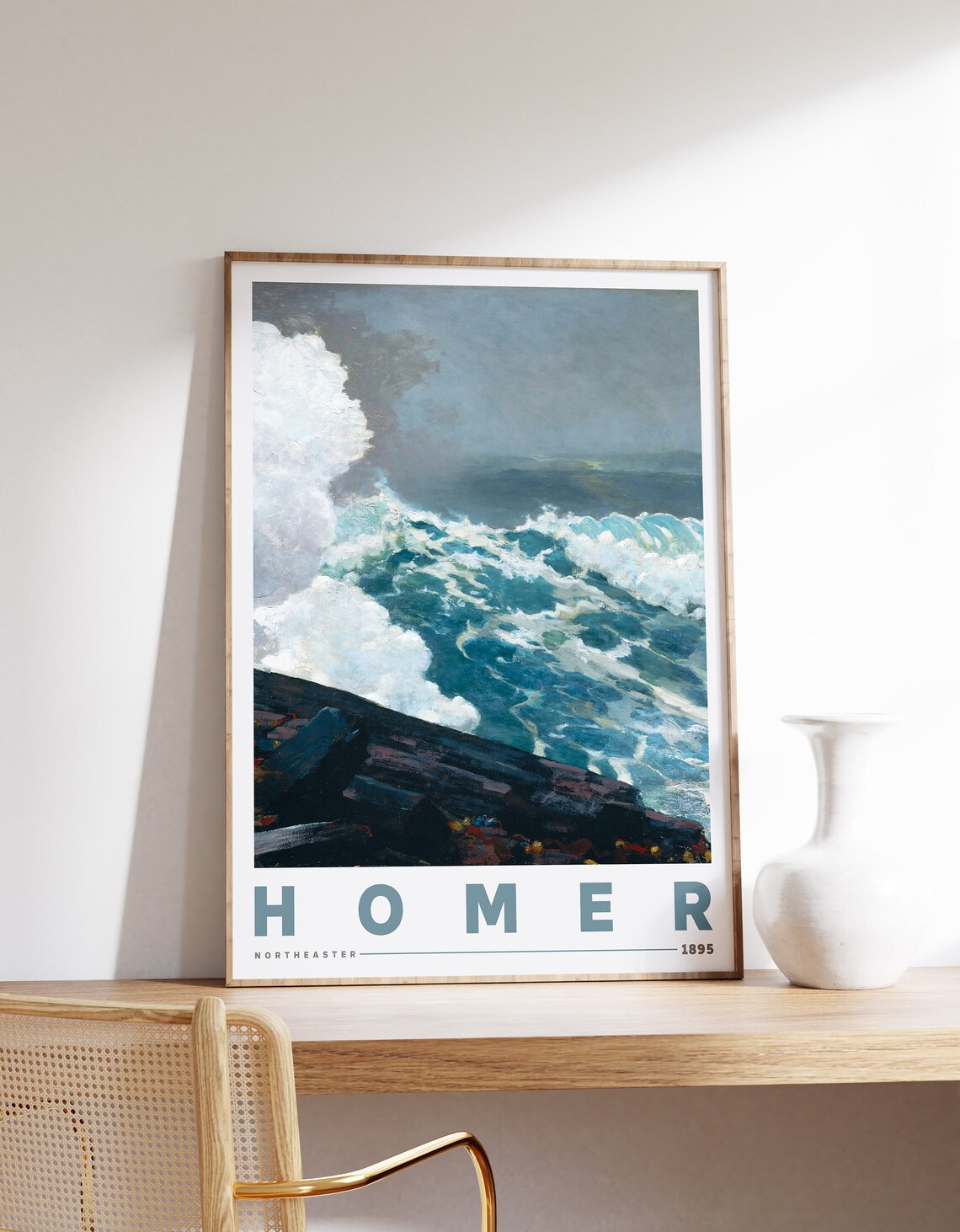 Winslow Homer Northeaster 1895 Poster