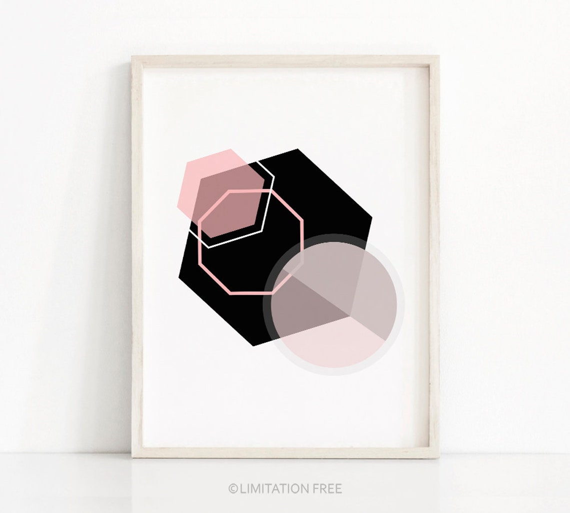 Wall Art Geometric Art Print Art Instant Print Modern Print Modern Wall Art Print