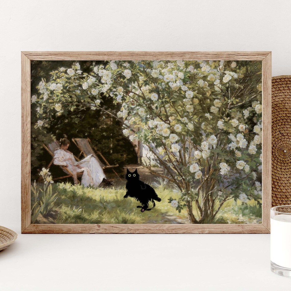Cat Print, Funny Gift Home Decor Art Print