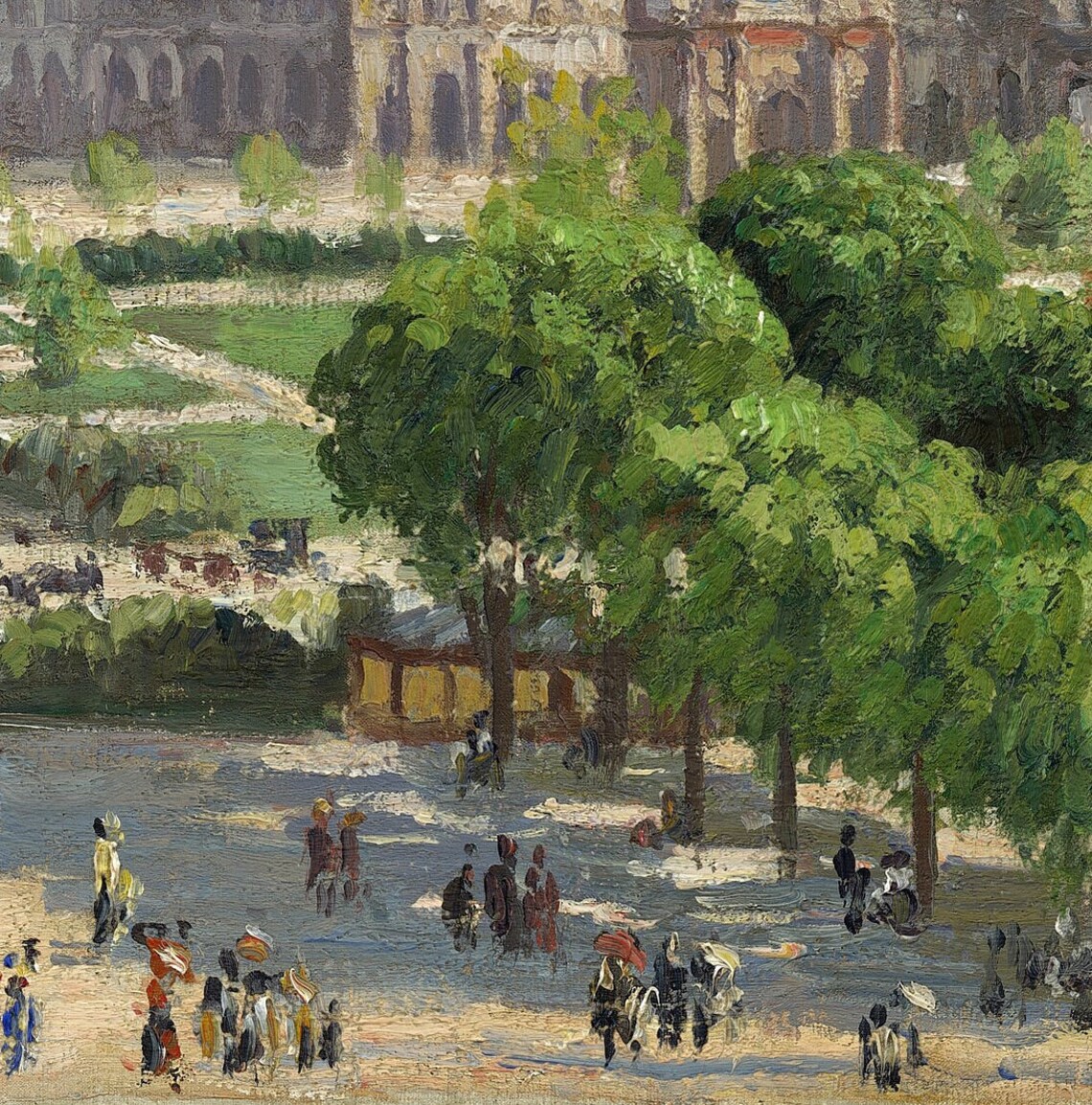 Camille Pissarro Place Du Carrousel Paris Tuileries Garden Wall Art - Image 2